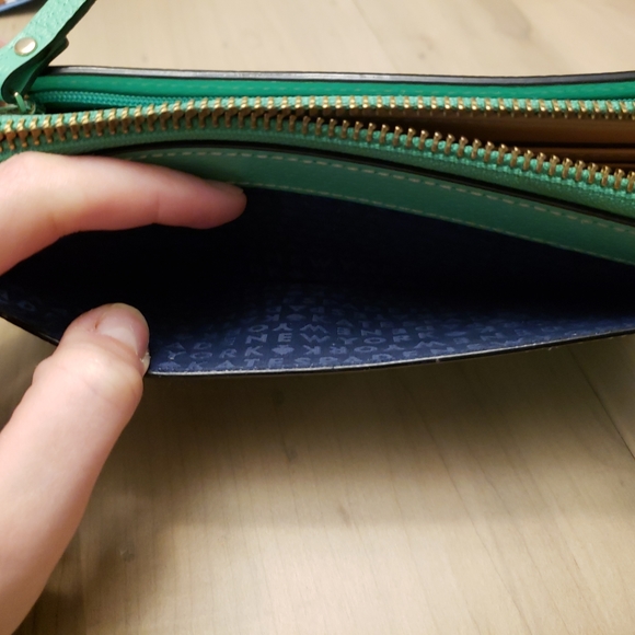 Kate Spade Light Green Wristlet - Picture 5 of 6